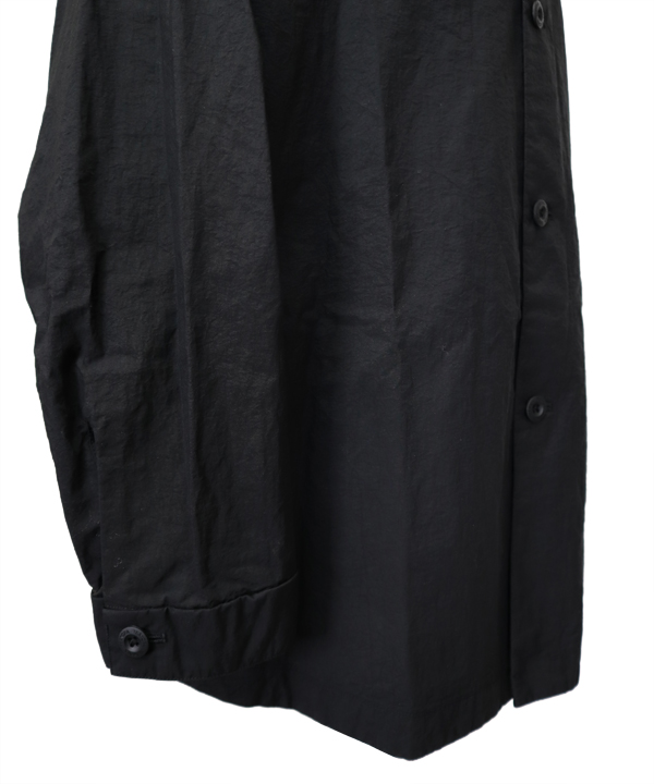テアトラ カートリッジシャツ パッカブル P ブラック サイズ1