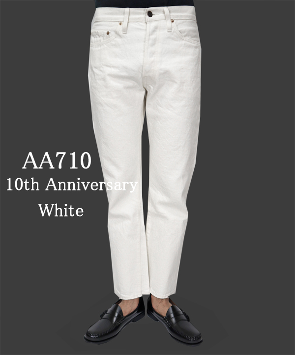 RESOLUTE リゾルト #AA710 デニム WHITE ワンウォッシュ 10thモデル 